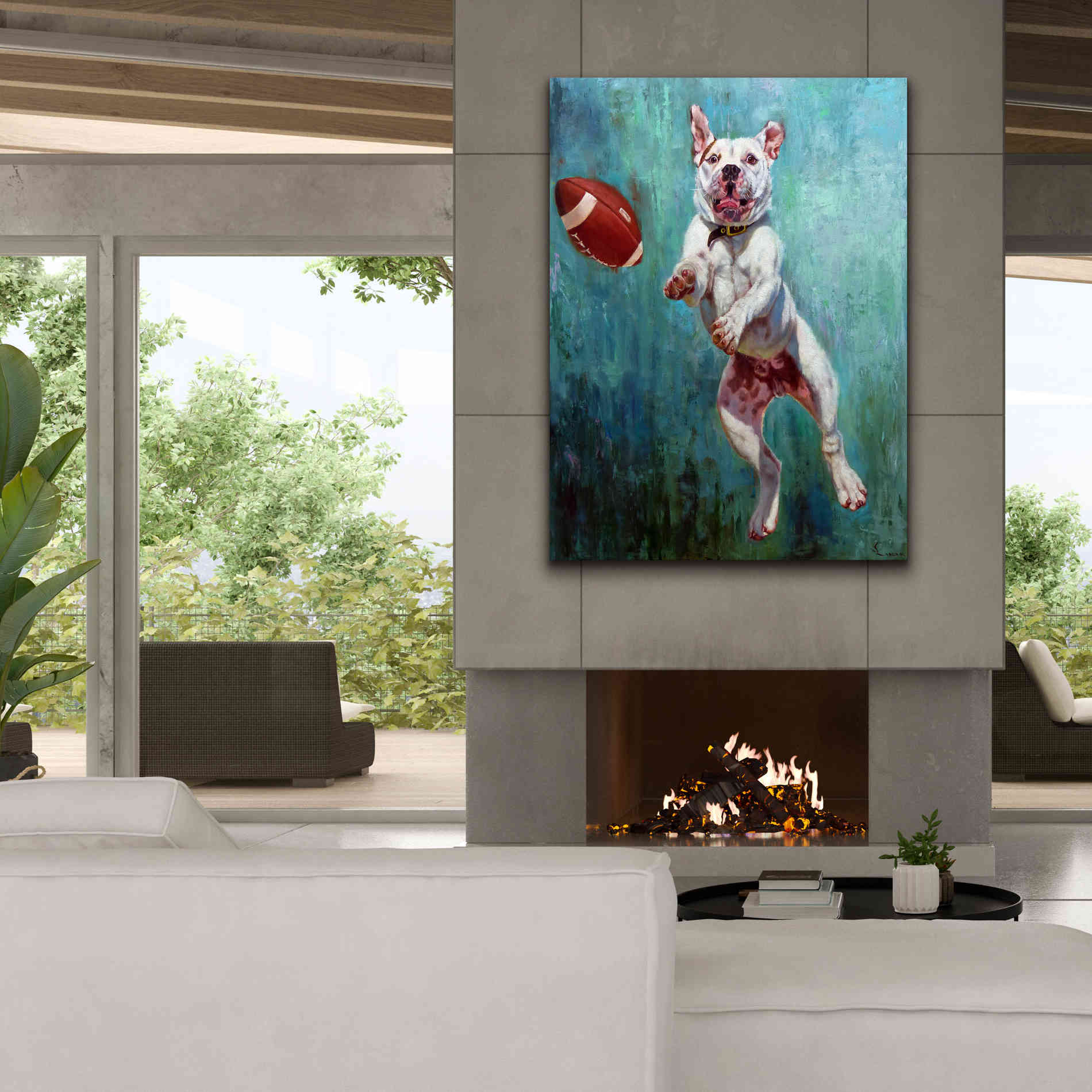 'Hail Mary' by Lucia Heffernan, Canvas Wall Art,40x54