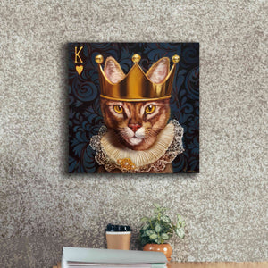 'King of Hearts' by Lucia Heffernan, Canvas Wall Art,18x18