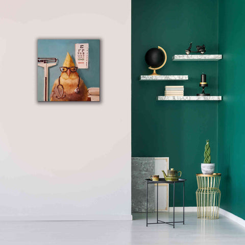 Image of 'Featherologist' by Lucia Heffernan, Canvas Wall Art,26x26