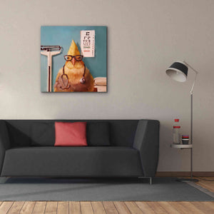 'Featherologist' by Lucia Heffernan, Canvas Wall Art,37x37