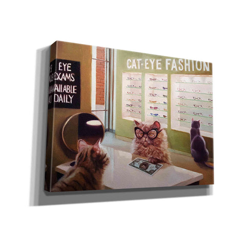 Image of 'Feline Optical' by Lucia Heffernan, Canvas Wall Art