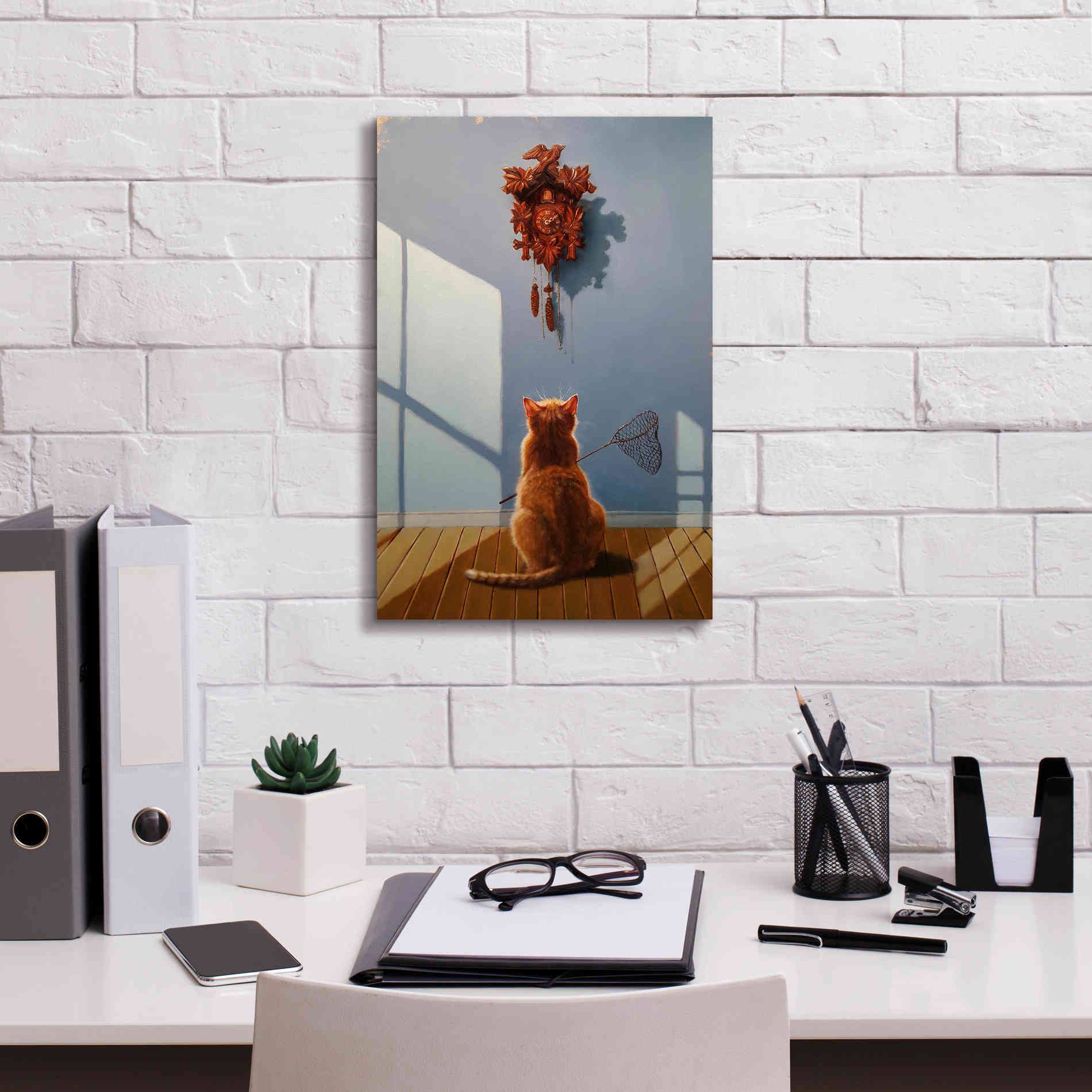 'A Timely Lunch' by Lucia Heffernan, Canvas Wall Art,12x18