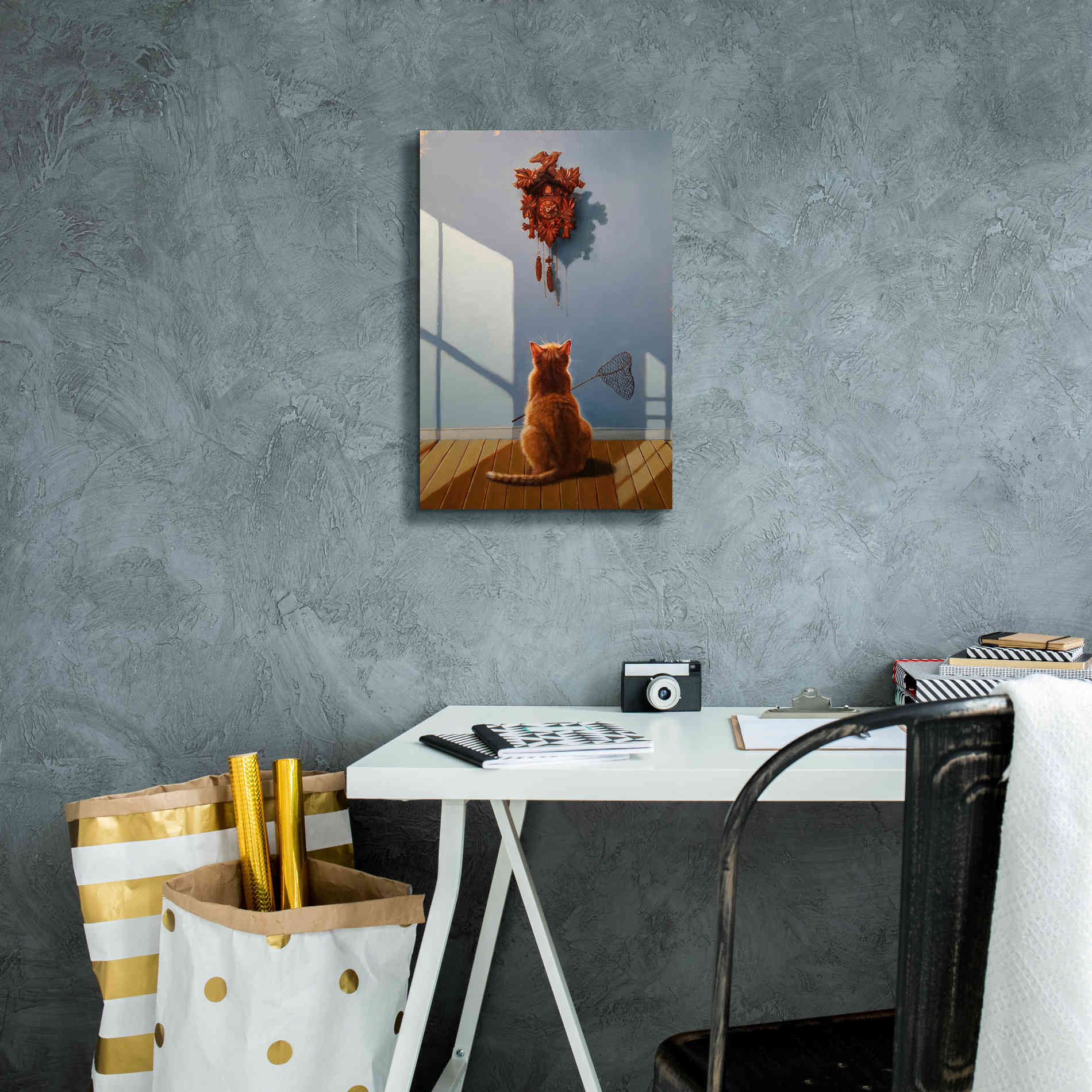 'A Timely Lunch' by Lucia Heffernan, Canvas Wall Art,12x18