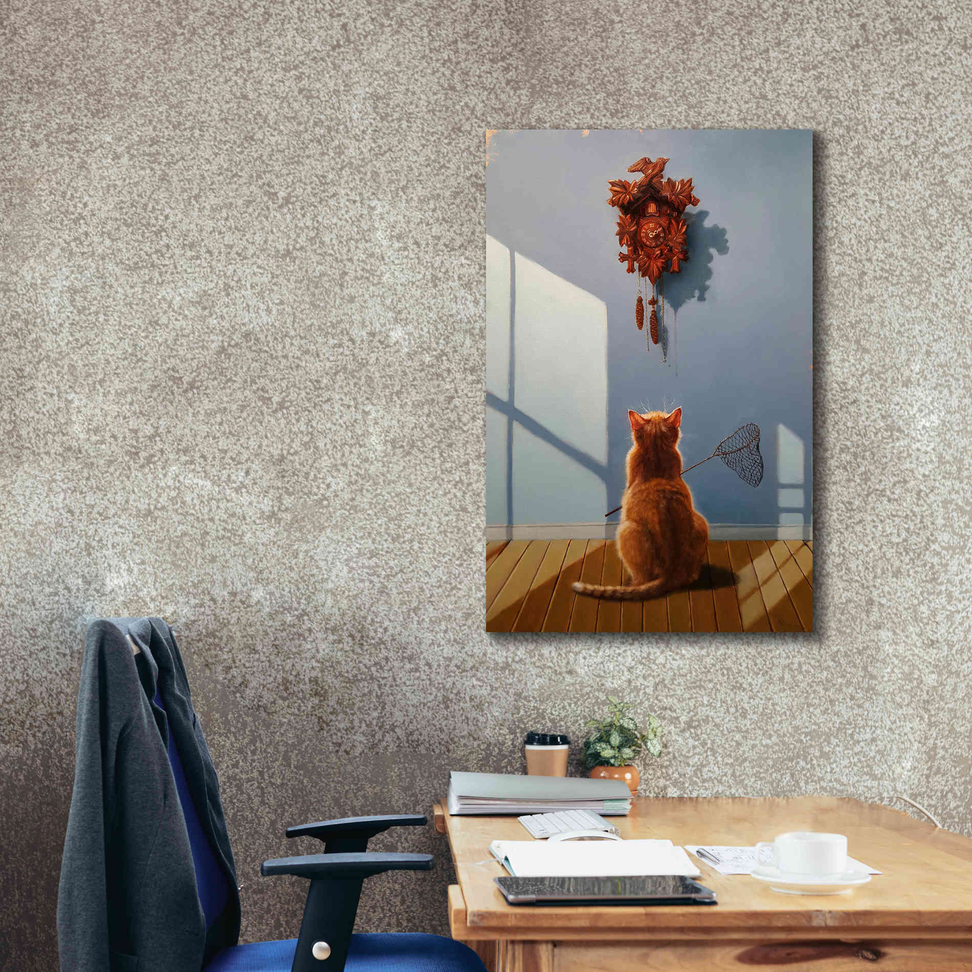 'A Timely Lunch' by Lucia Heffernan, Canvas Wall Art,26x40