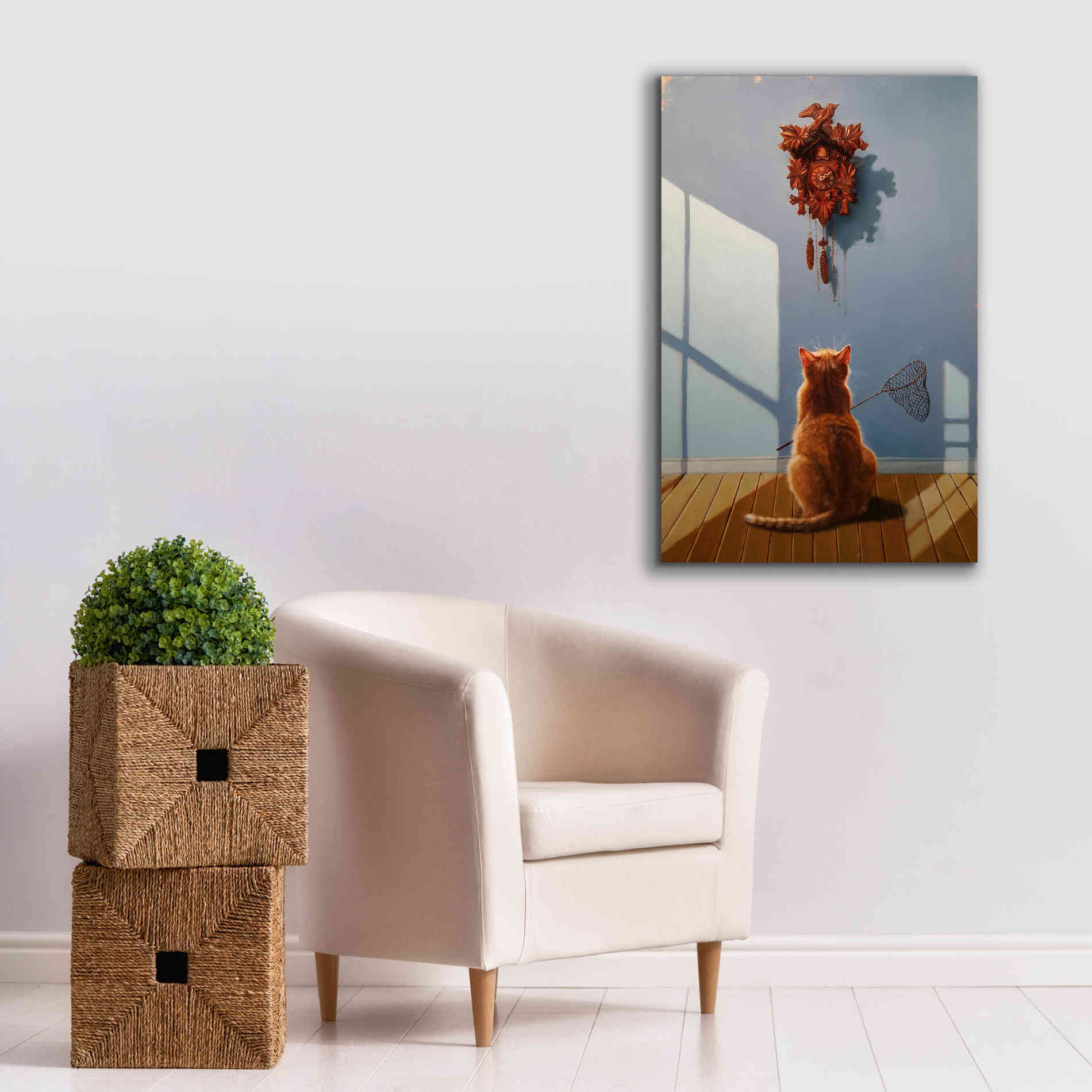 'A Timely Lunch' by Lucia Heffernan, Canvas Wall Art,26x40