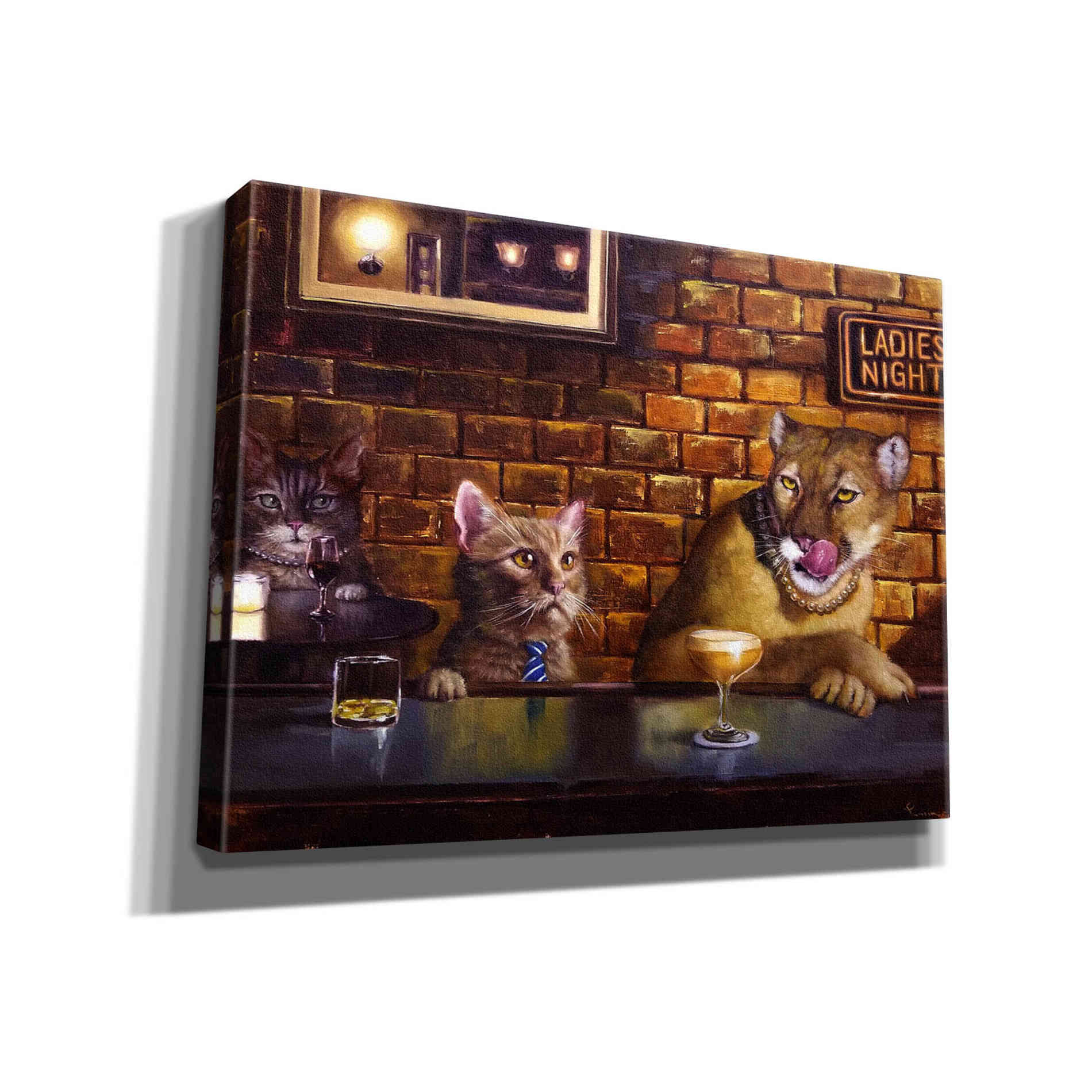 'On the Prowl' by Lucia Heffernan, Canvas Wall Art