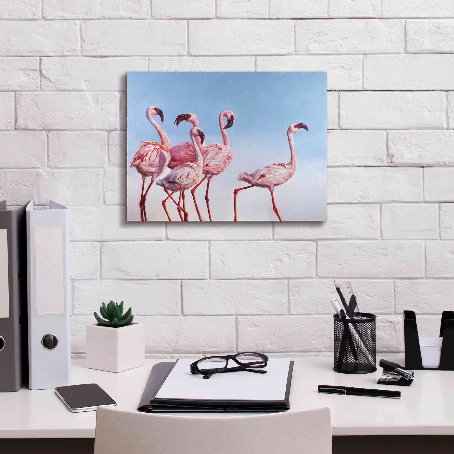 'Pink Ladies' by Lucia Heffernan, Canvas Wall Art,16x12