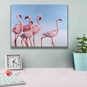 'Pink Ladies' by Lucia Heffernan, Canvas Wall Art,16x12