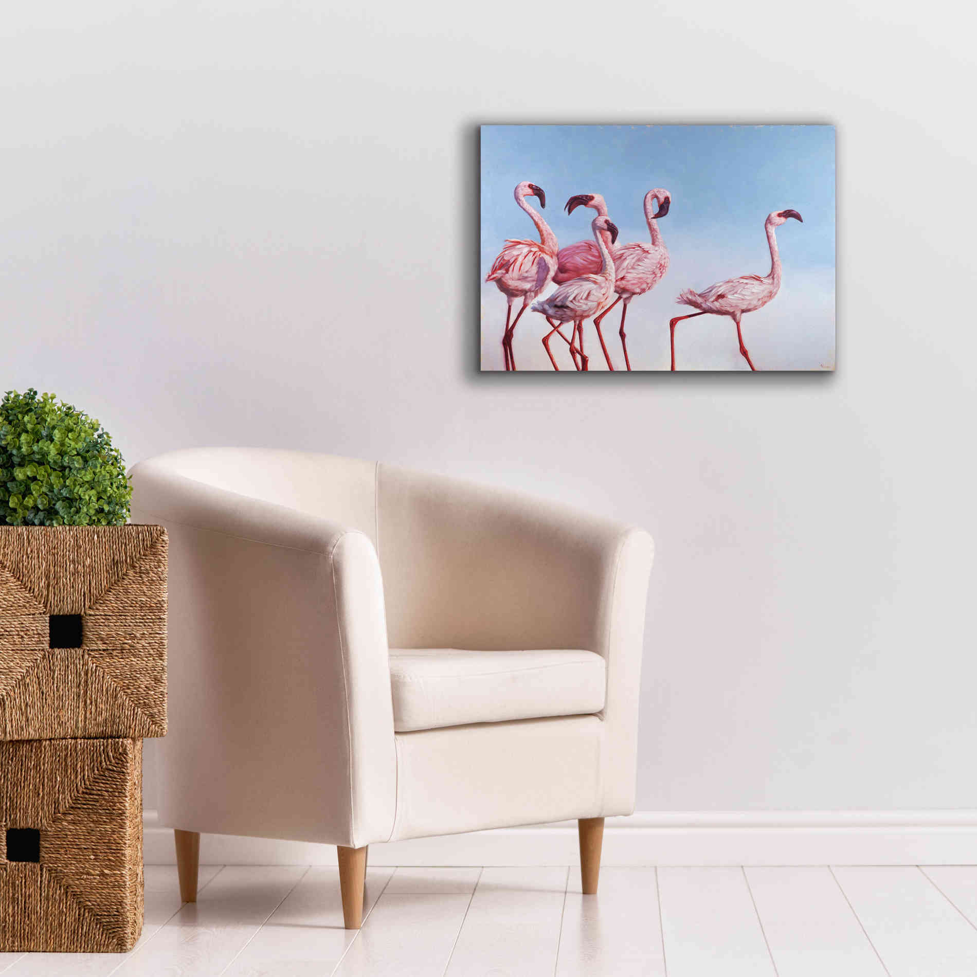 'Pink Ladies' by Lucia Heffernan, Canvas Wall Art,26x18