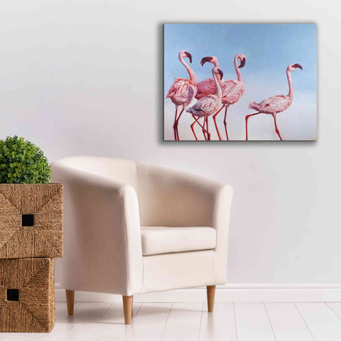 Image of 'Pink Ladies' by Lucia Heffernan, Canvas Wall Art,34x26