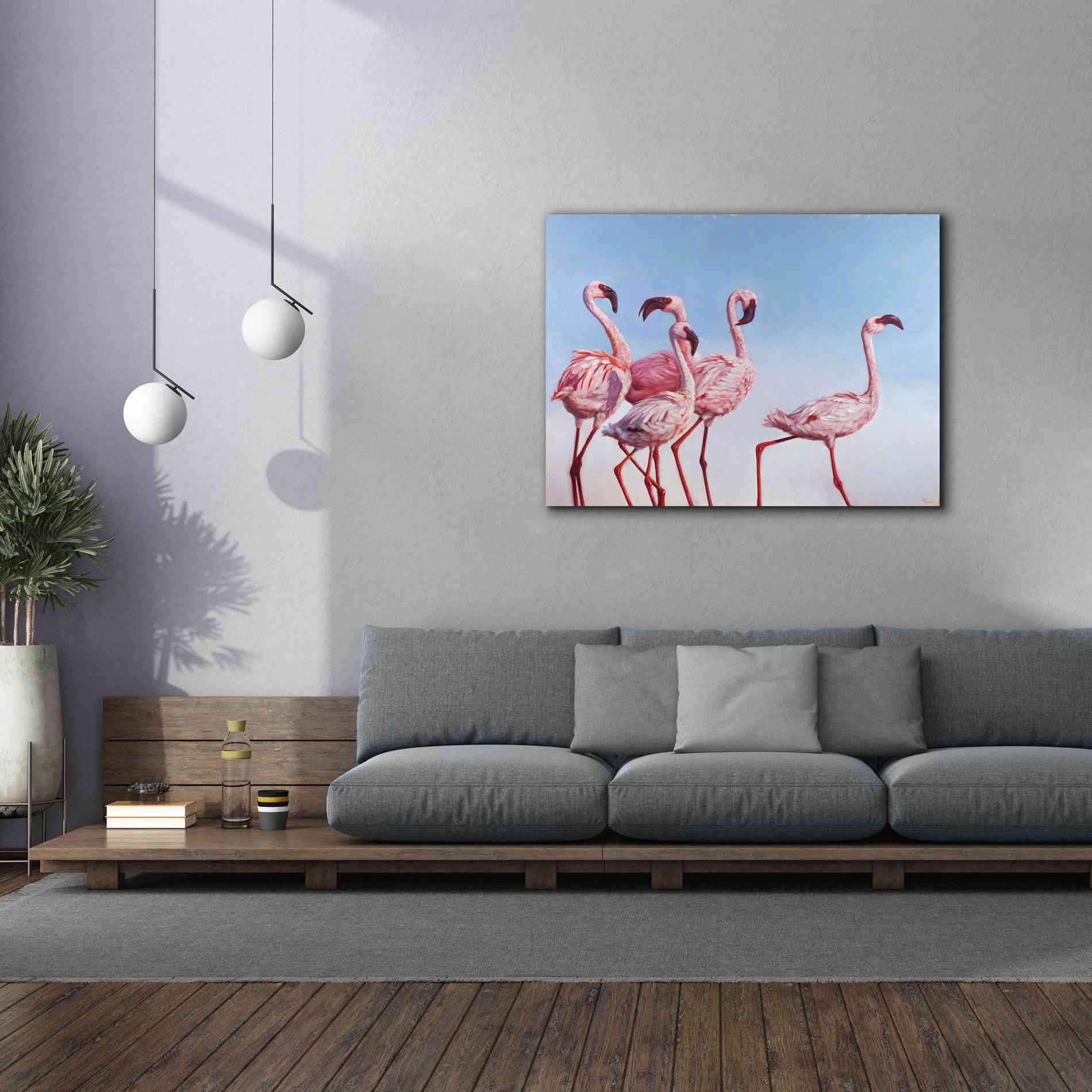 'Pink Ladies' by Lucia Heffernan, Canvas Wall Art,54x40