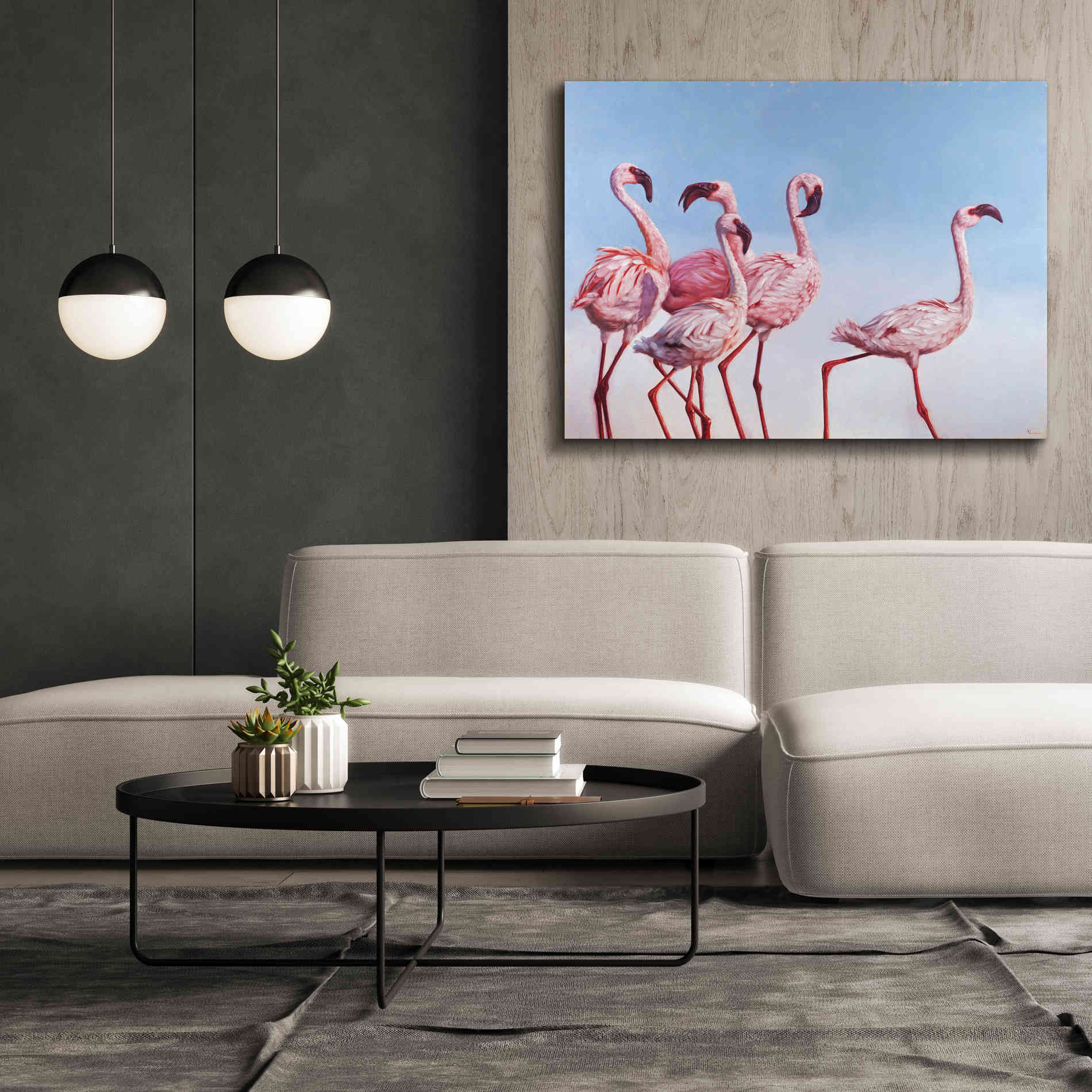 'Pink Ladies' by Lucia Heffernan, Canvas Wall Art,54x40