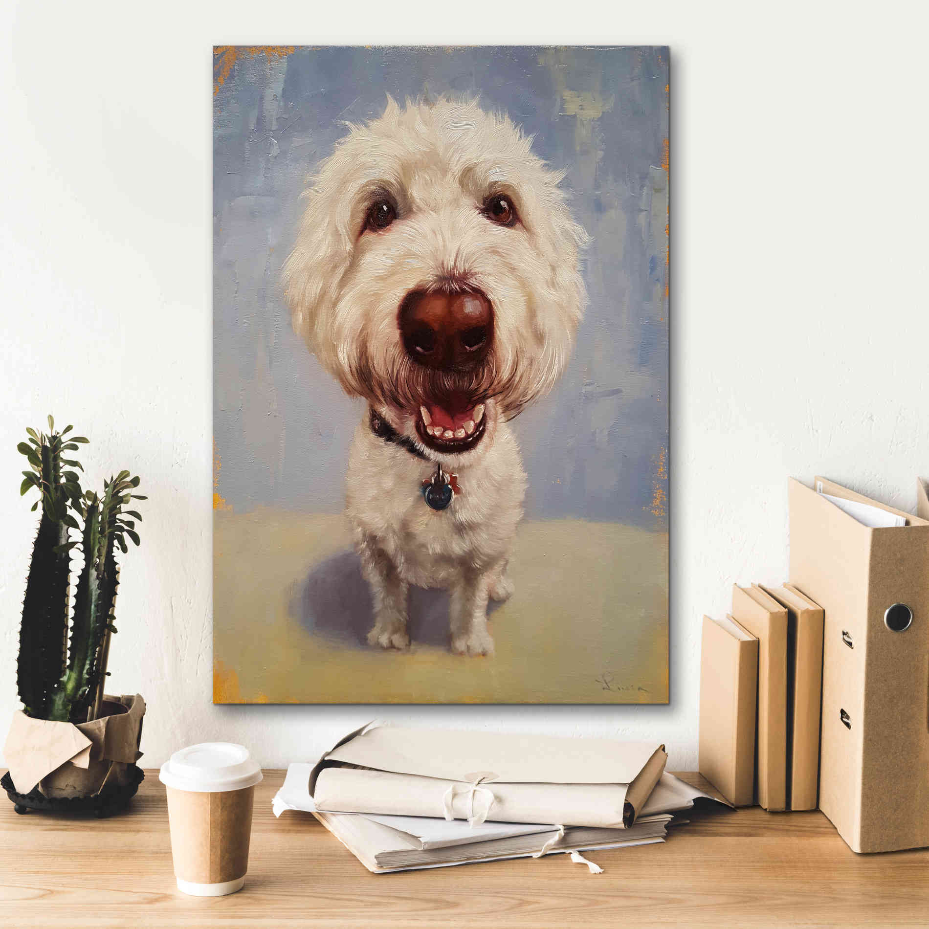 'Molly' by Lucia Heffernan, Canvas Wall Art,18x26