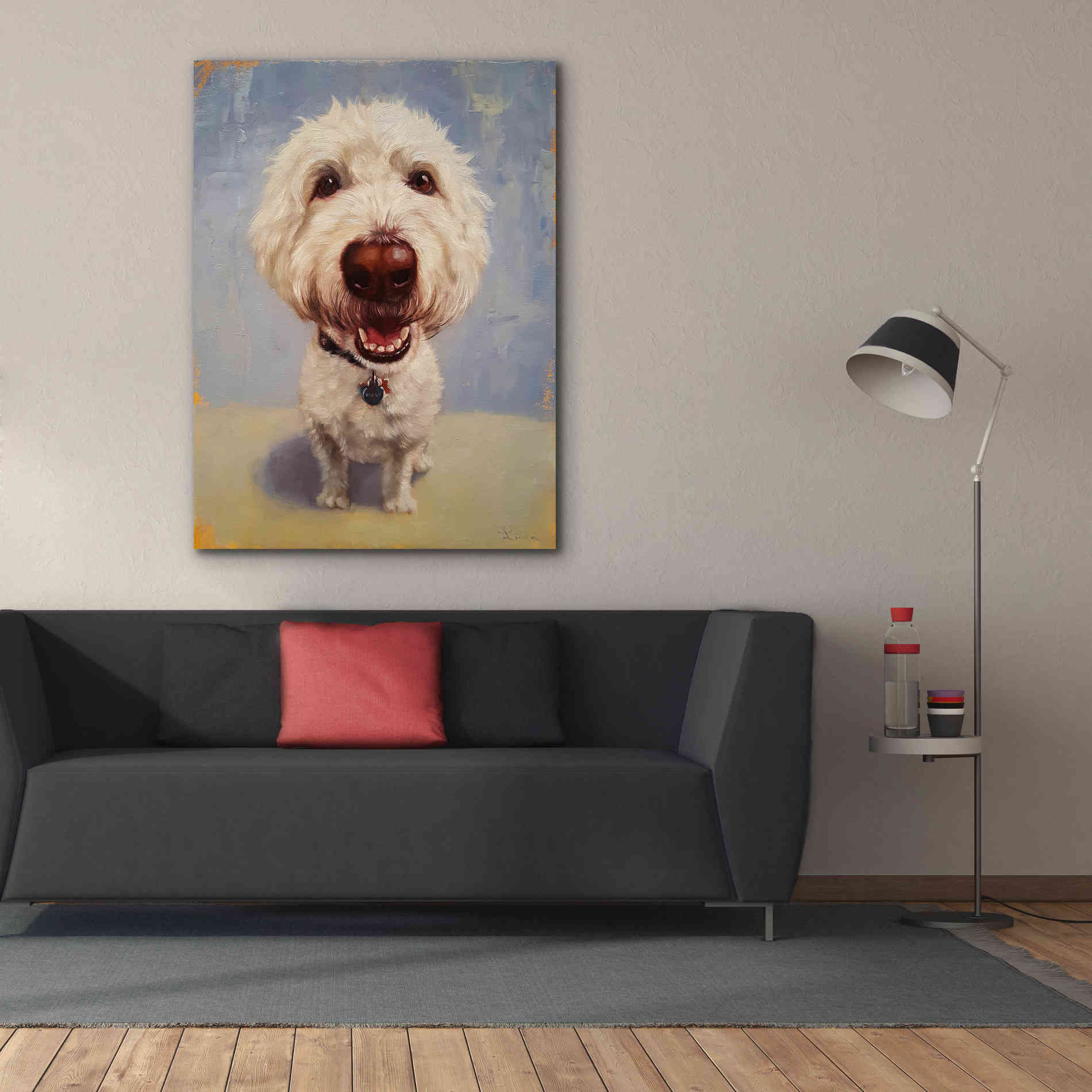 'Molly' by Lucia Heffernan, Canvas Wall Art,40x54