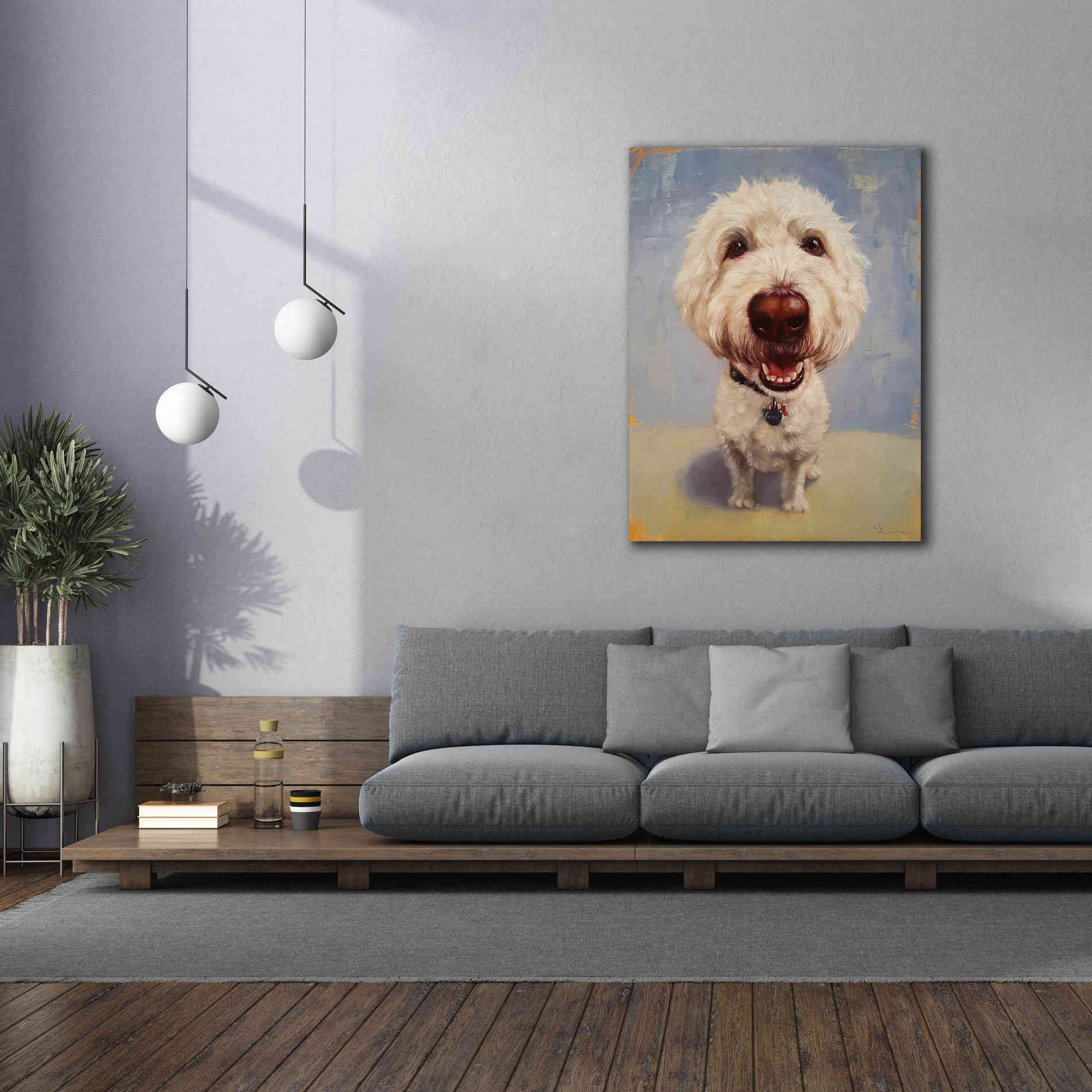 'Molly' by Lucia Heffernan, Canvas Wall Art,40x54