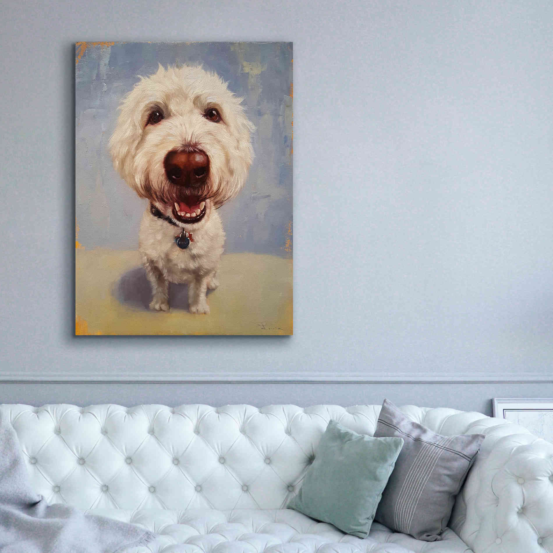 'Molly' by Lucia Heffernan, Canvas Wall Art,40x54