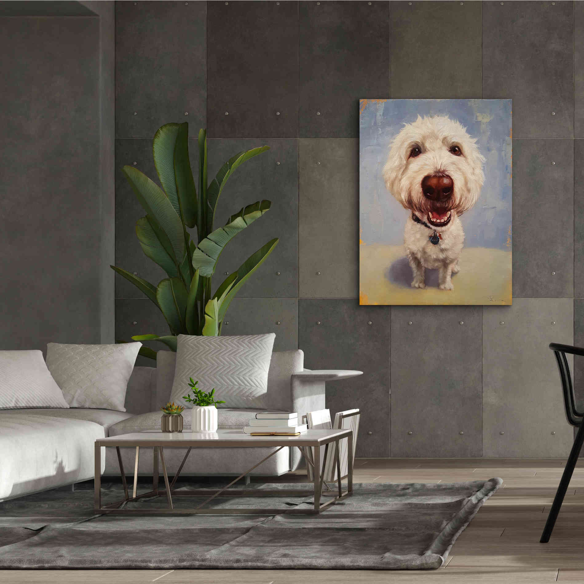 'Molly' by Lucia Heffernan, Canvas Wall Art,40x54