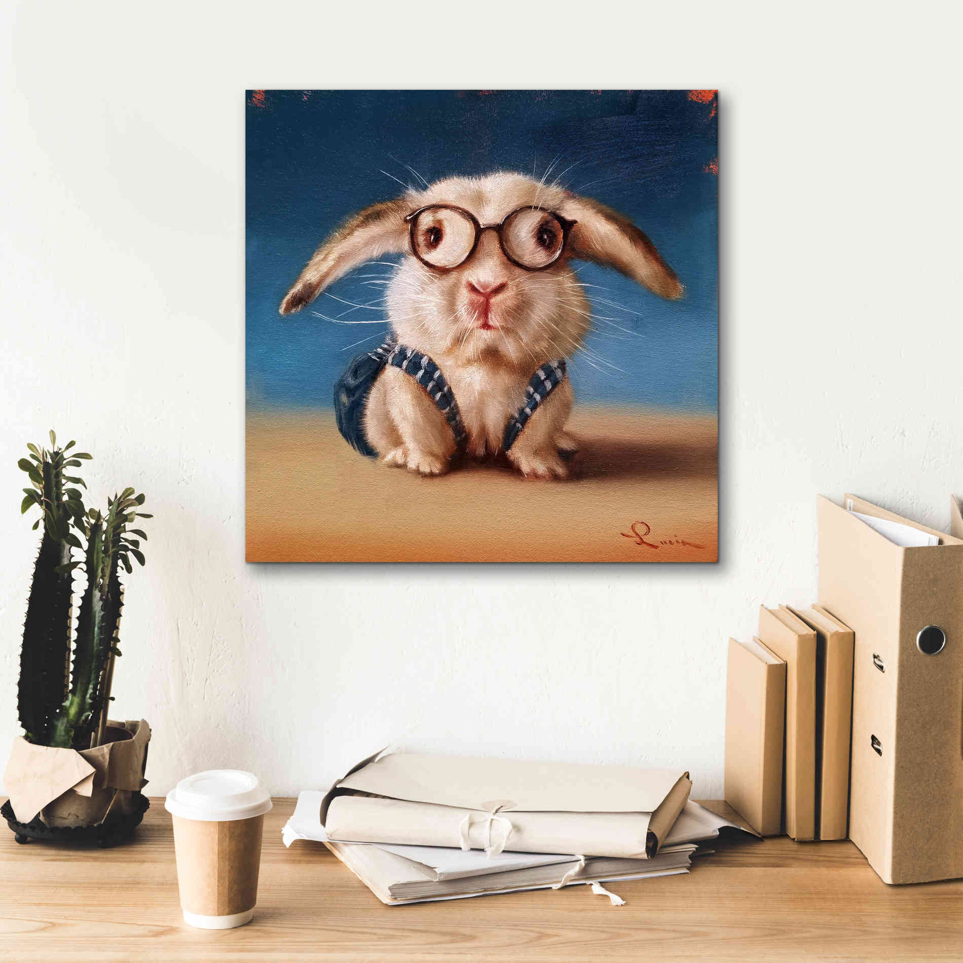 'Back to School' by Lucia Heffernan, Canvas Wall Art,18x18