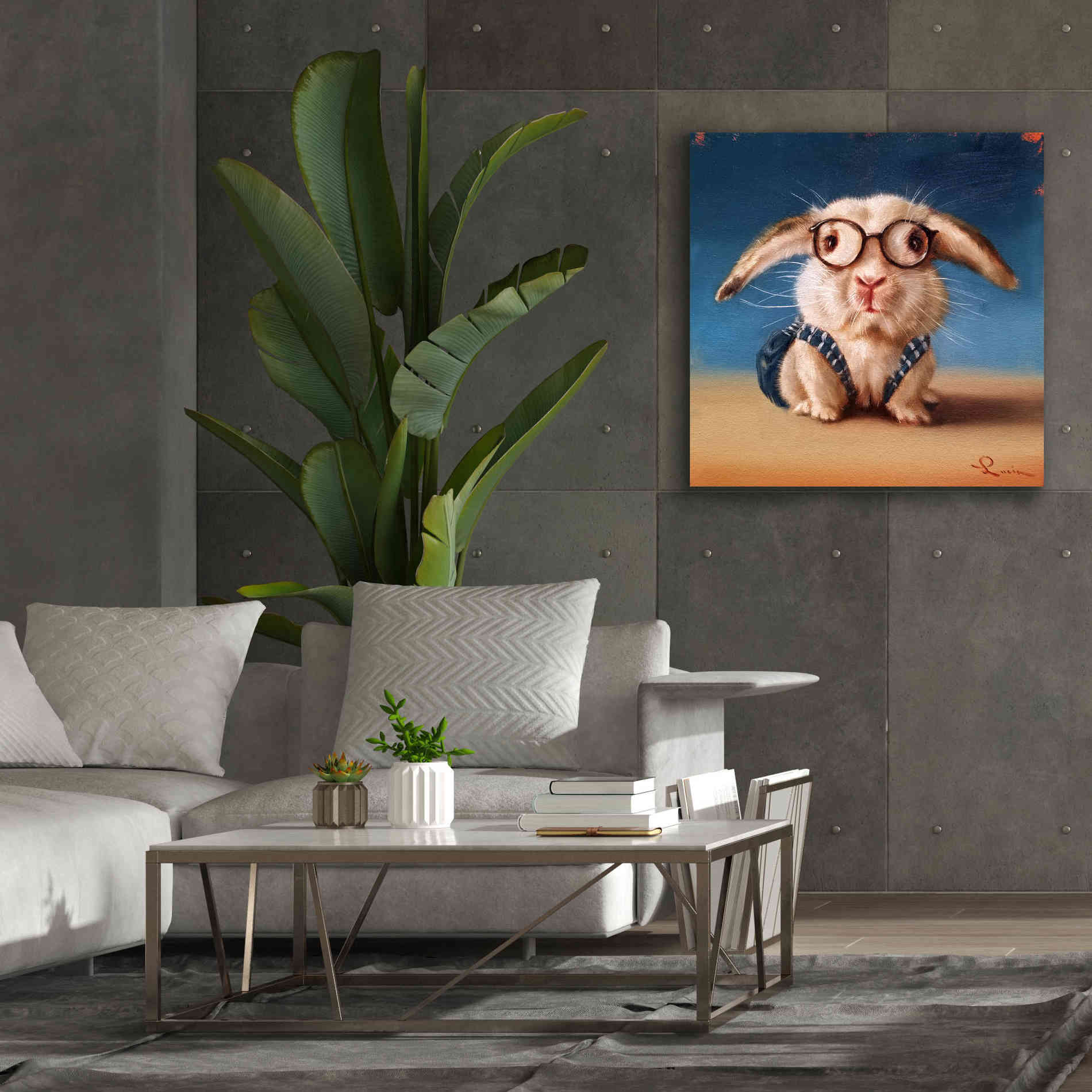 'Back to School' by Lucia Heffernan, Canvas Wall Art,37x37