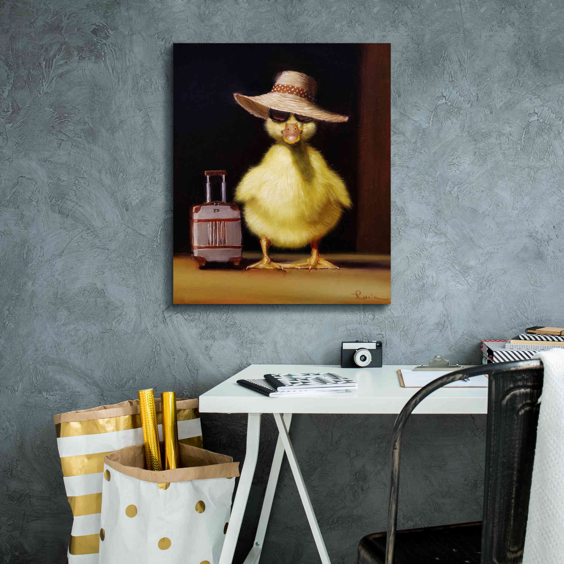 'Jet Setter' by Lucia Heffernan, Canvas Wall Art,20x24