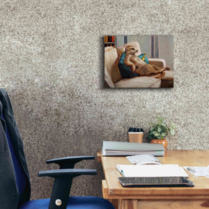 'Couch Potato' by Lucia Heffernan, Canvas Wall Art,16x12