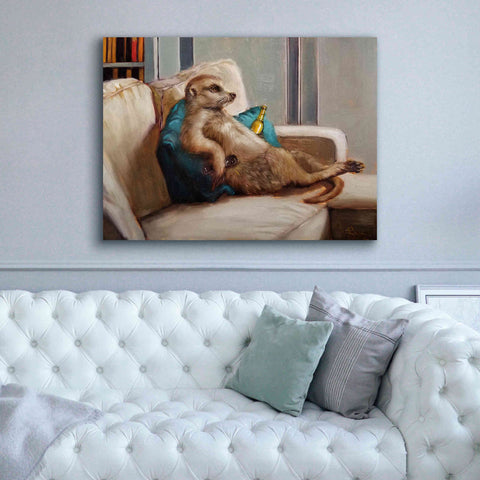 Image of 'Couch Potato' by Lucia Heffernan, Canvas Wall Art,54x40