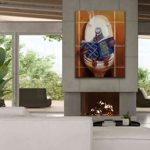 Image of 'Stool Pigeon' by Lucia Heffernan, Canvas Wall Art,40x54