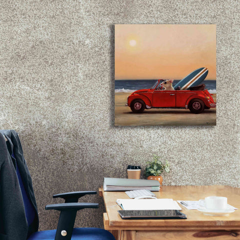 Image of 'Beach Bound' by Lucia Heffernan, Canvas Wall Art,26x26