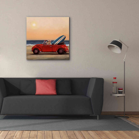 Image of 'Beach Bound' by Lucia Heffernan, Canvas Wall Art,37x37