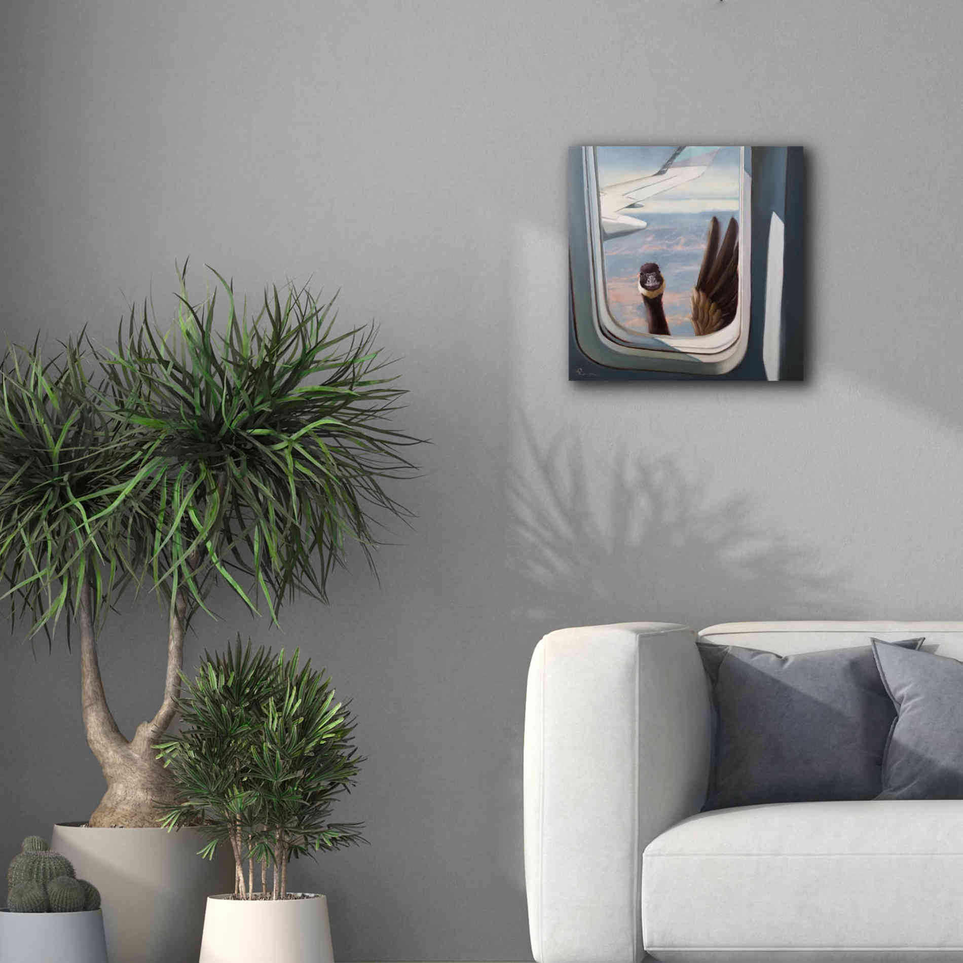 'Friendly Skies' by Lucia Heffernan, Canvas Wall Art,18x18