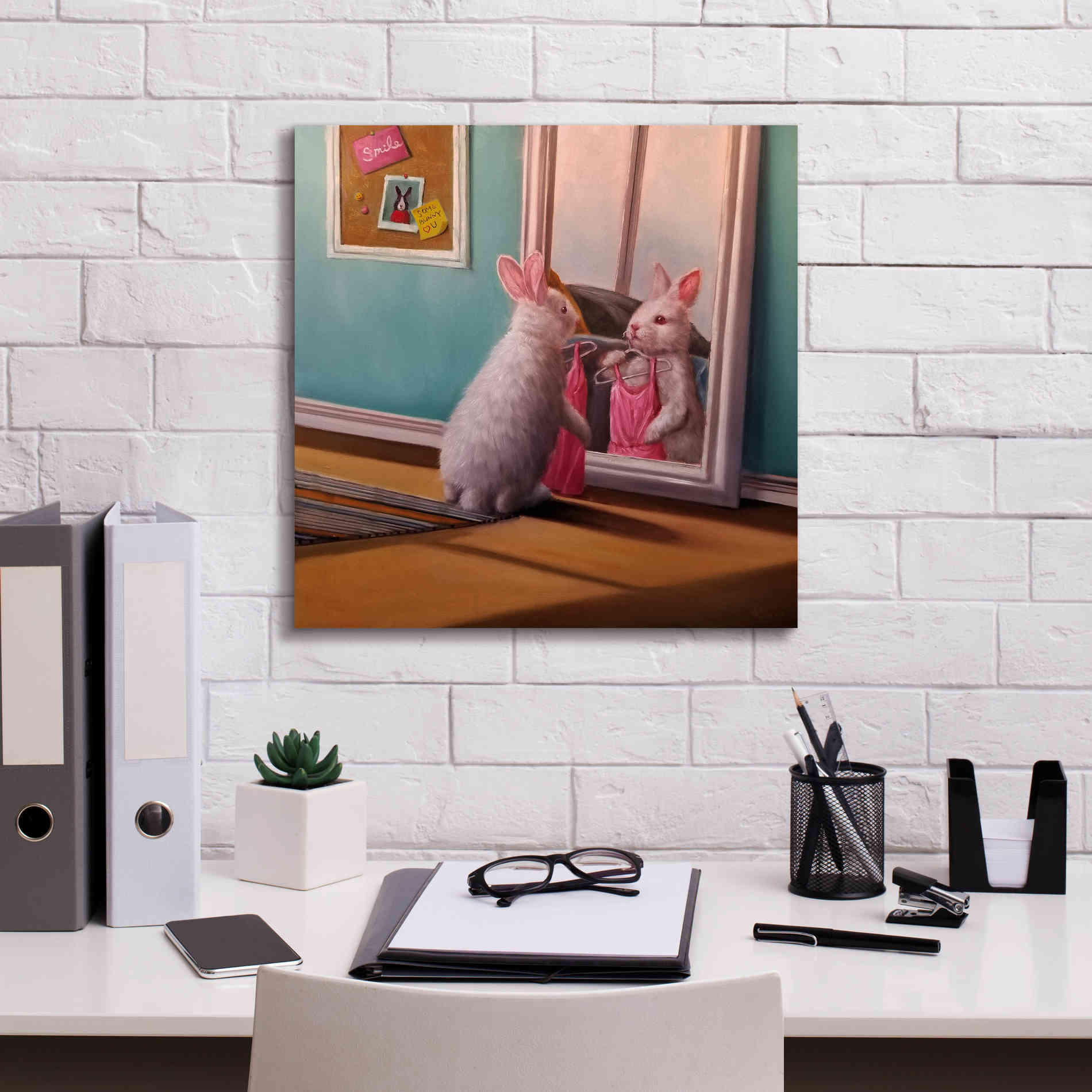 'Date Night' by Lucia Heffernan, Canvas Wall Art,18x18