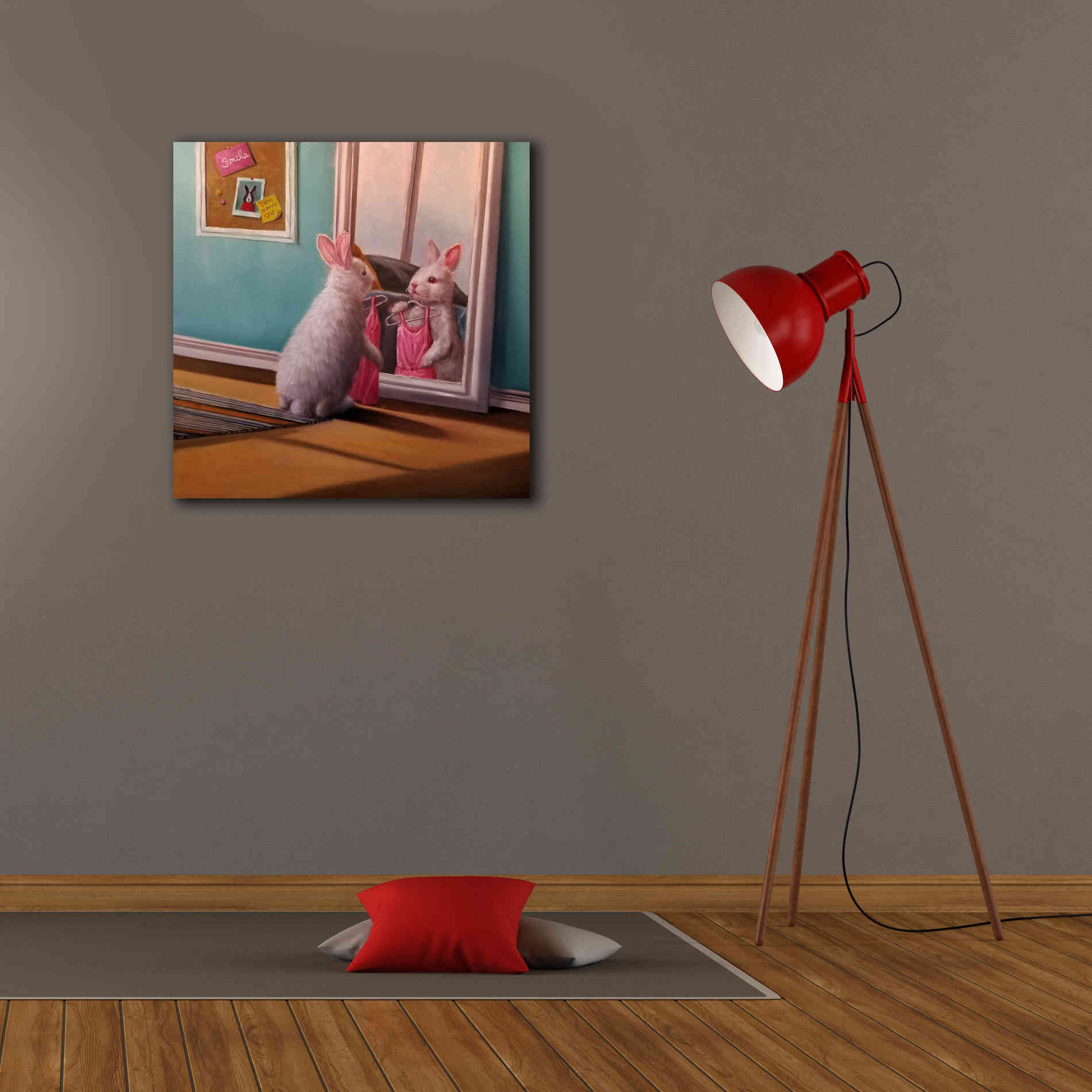 'Date Night' by Lucia Heffernan, Canvas Wall Art,26x26