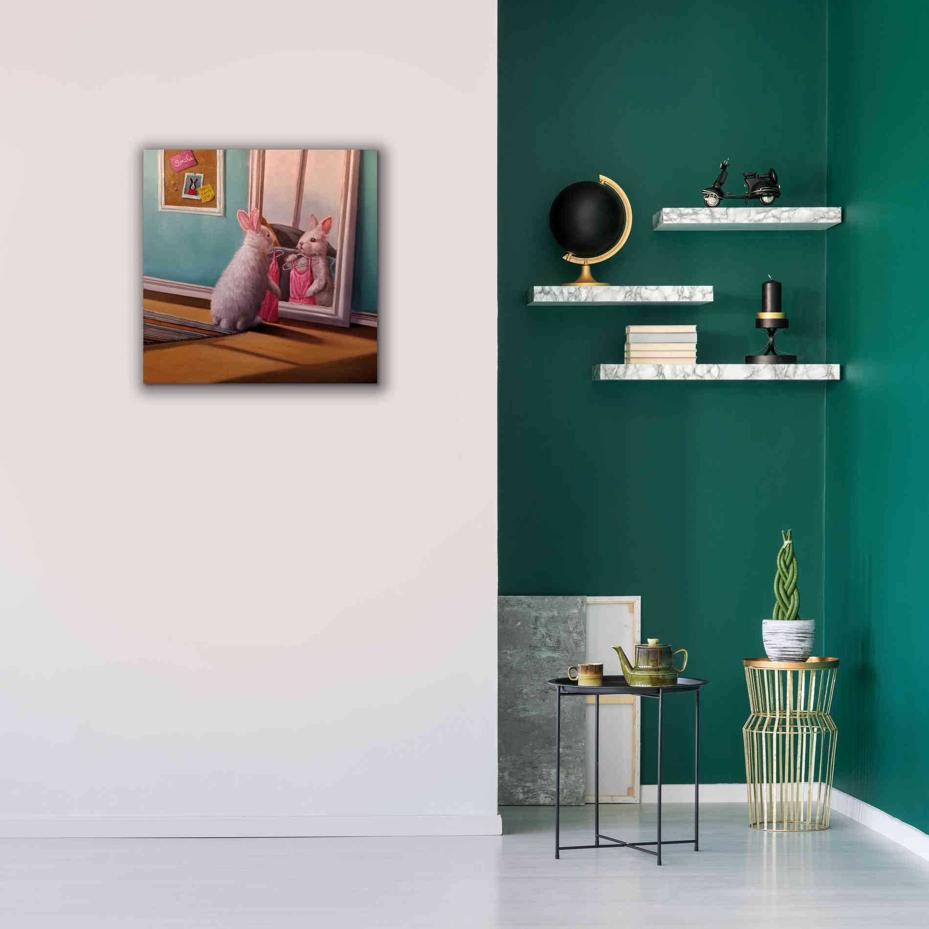 'Date Night' by Lucia Heffernan, Canvas Wall Art,26x26