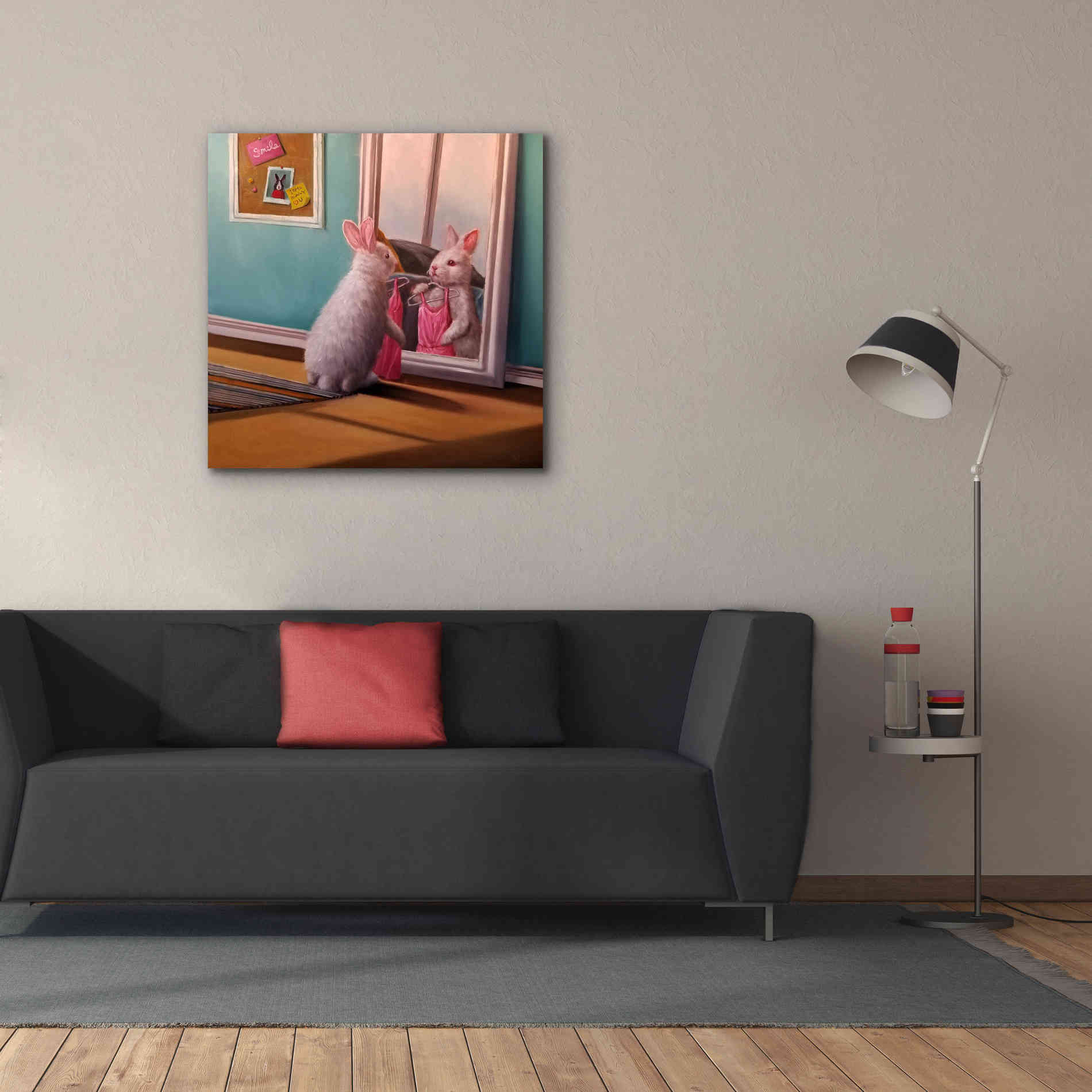 'Date Night' by Lucia Heffernan, Canvas Wall Art,37x37