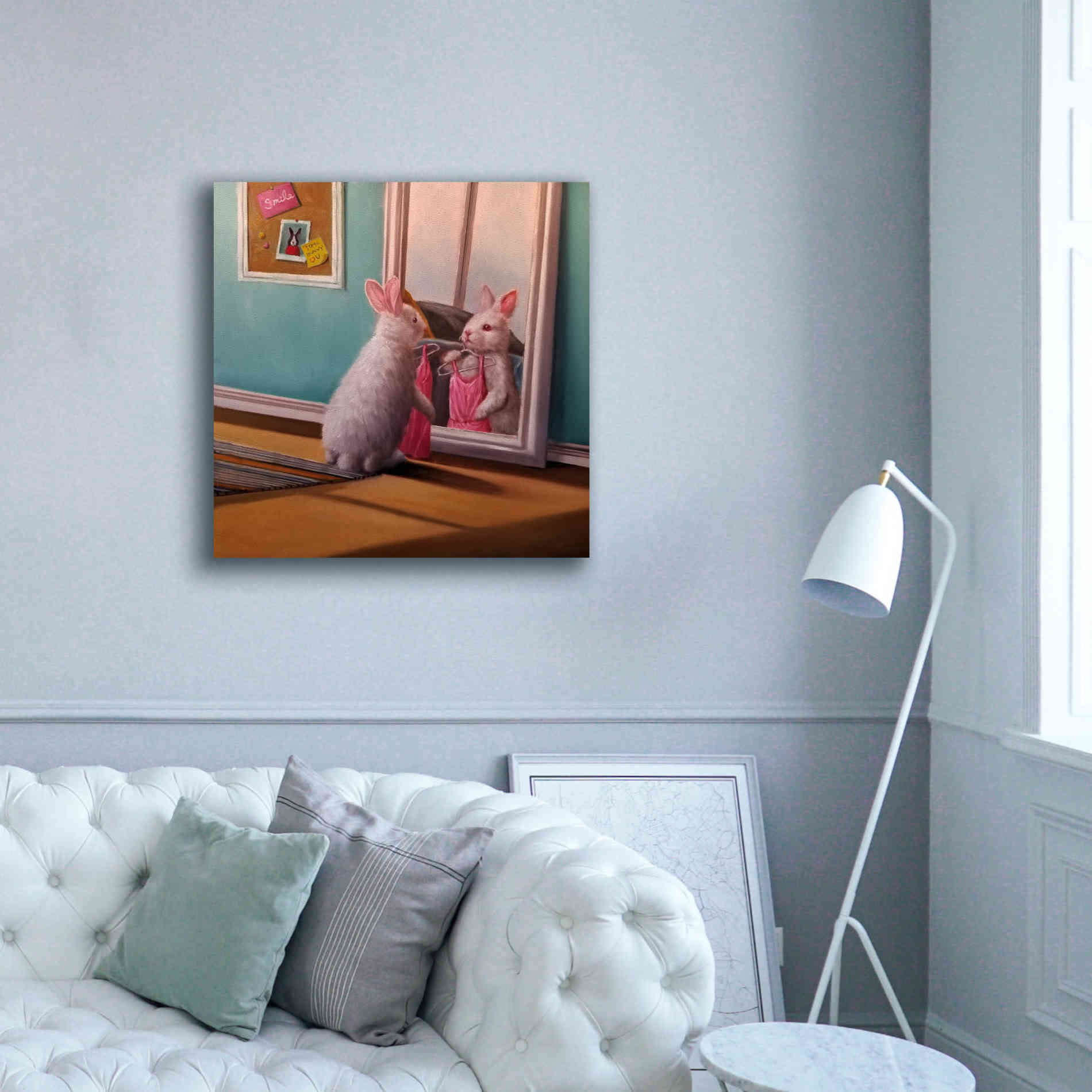 'Date Night' by Lucia Heffernan, Canvas Wall Art,37x37