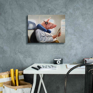 'When Pigs Fly No. 2' by Lucia Heffernan, Canvas Wall Art,16x12