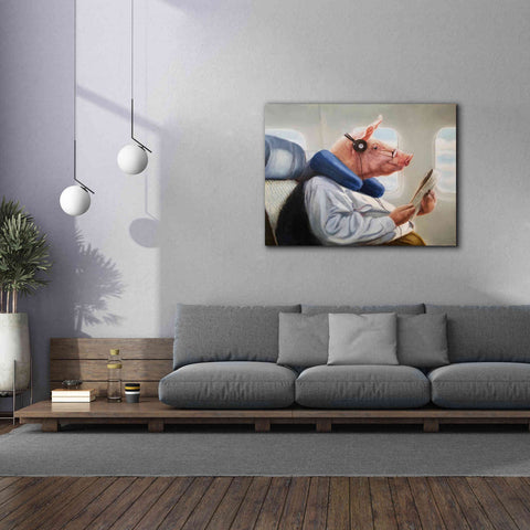 Image of 'When Pigs Fly No. 2' by Lucia Heffernan, Canvas Wall Art,54x40