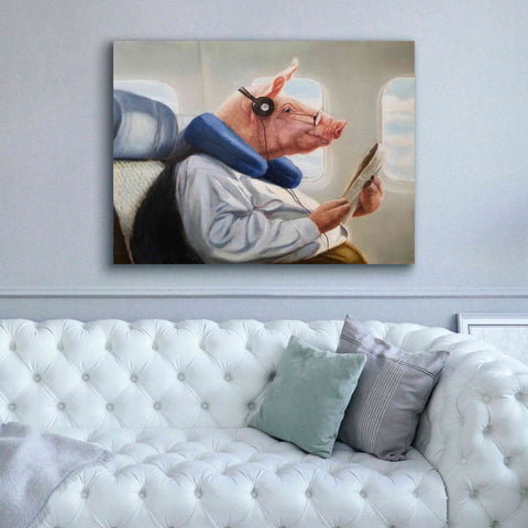 Image of 'When Pigs Fly No. 2' by Lucia Heffernan, Canvas Wall Art,54x40