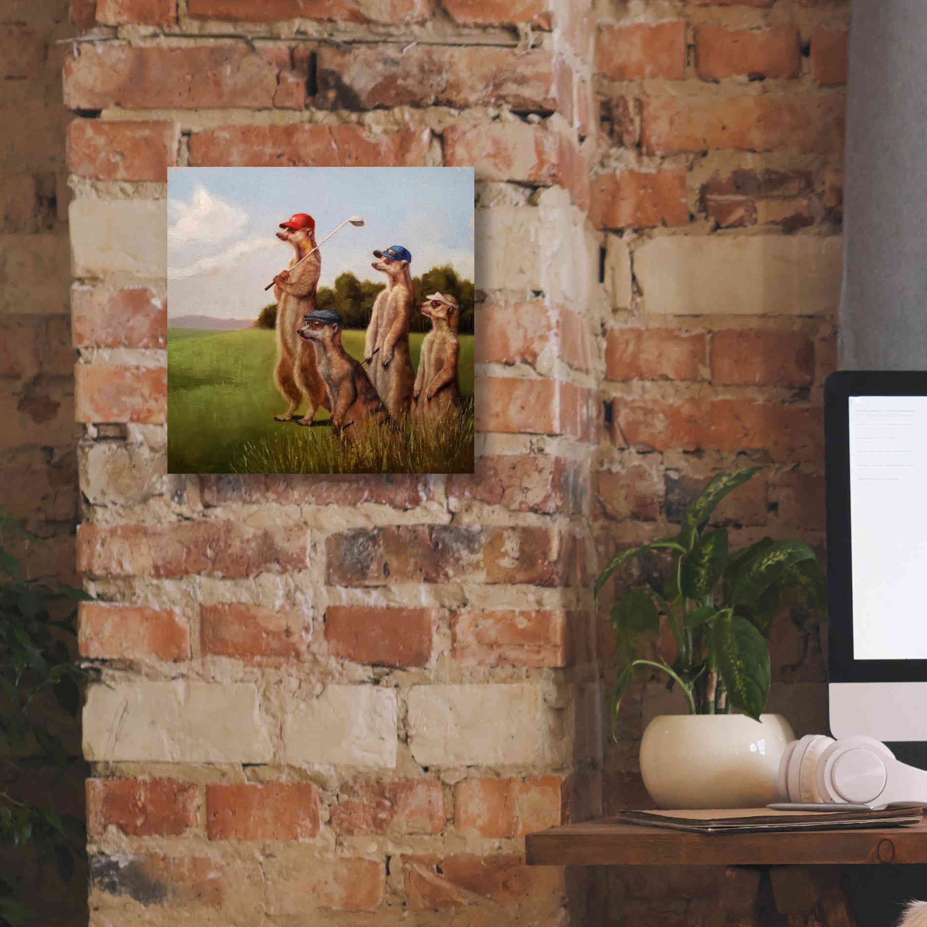 'Menâ€™s Day' by Lucia Heffernan, Canvas Wall Art,12x12