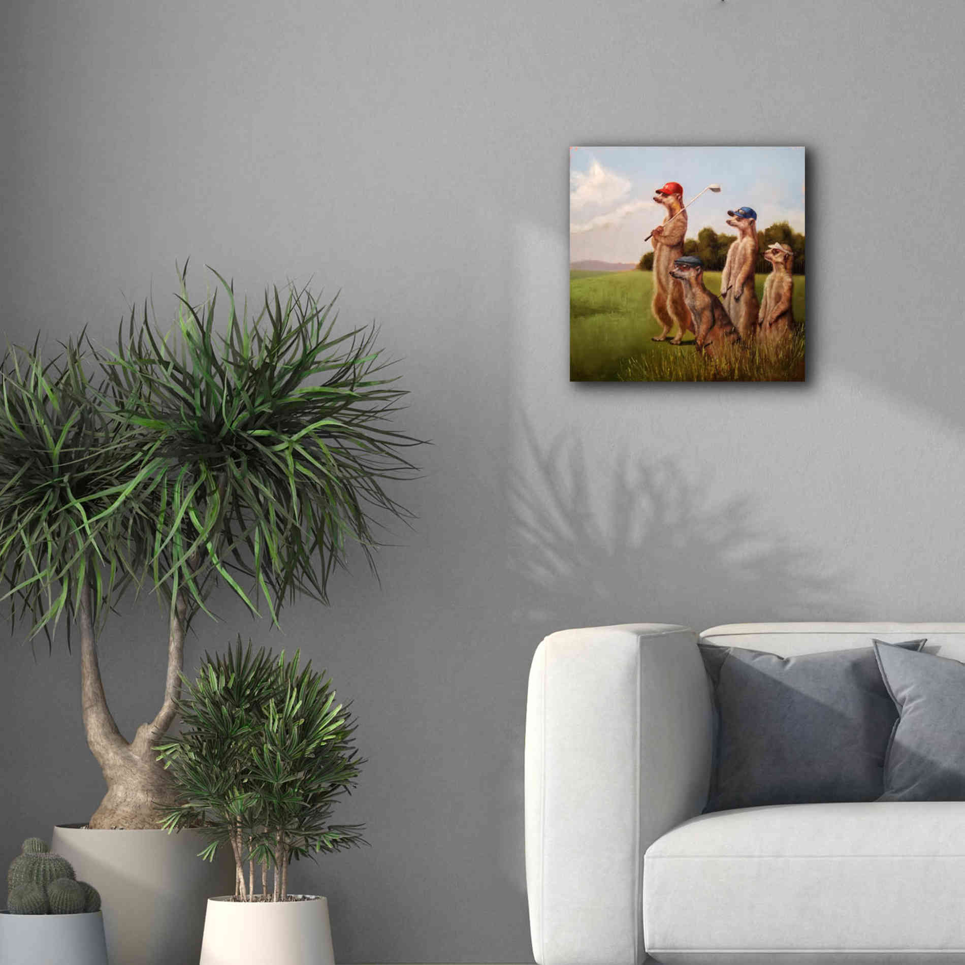 'Menâ€™s Day' by Lucia Heffernan, Canvas Wall Art,18x18
