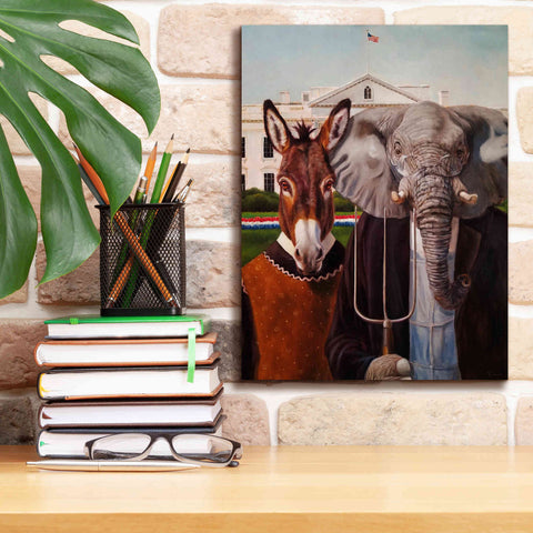 Image of 'Washington Gothic' by Lucia Heffernan, Canvas Wall Art,12x16