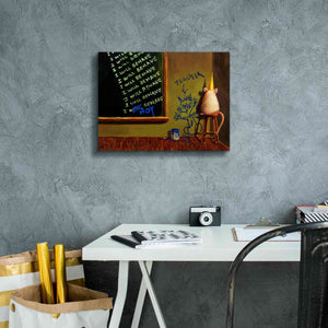'Actions Have Consequences' by Lucia Heffernan, Canvas Wall Art,16x12