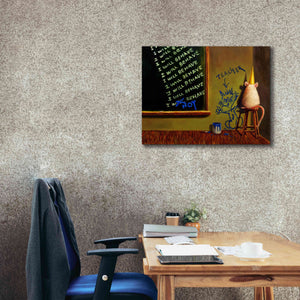 'Actions Have Consequences' by Lucia Heffernan, Canvas Wall Art,34x26