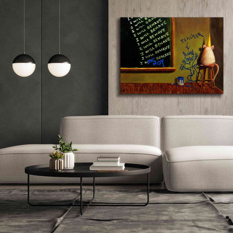 Image of 'Actions Have Consequences' by Lucia Heffernan, Canvas Wall Art,54x40