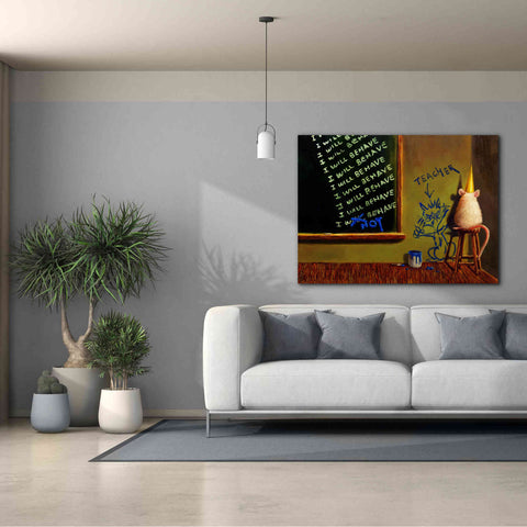 Image of 'Actions Have Consequences' by Lucia Heffernan, Canvas Wall Art,54x40
