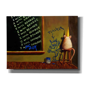 'Actions Have Consequences' by Lucia Heffernan, Canvas Wall Art