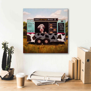 'Cowpies' by Lucia Heffernan, Canvas Wall Art,18x18