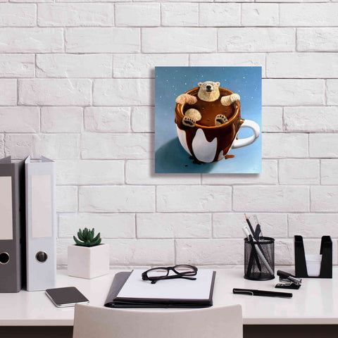 Image of 'Chocolate Spa' by Lucia Heffernan, Canvas Wall Art,12x12