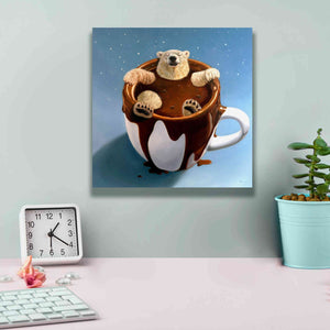 'Chocolate Spa' by Lucia Heffernan, Canvas Wall Art,12x12