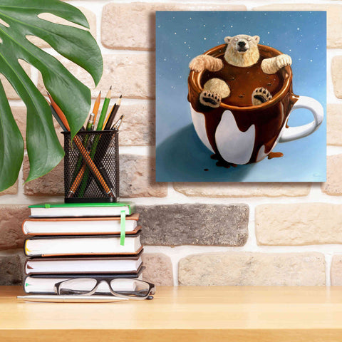 Image of 'Chocolate Spa' by Lucia Heffernan, Canvas Wall Art,12x12